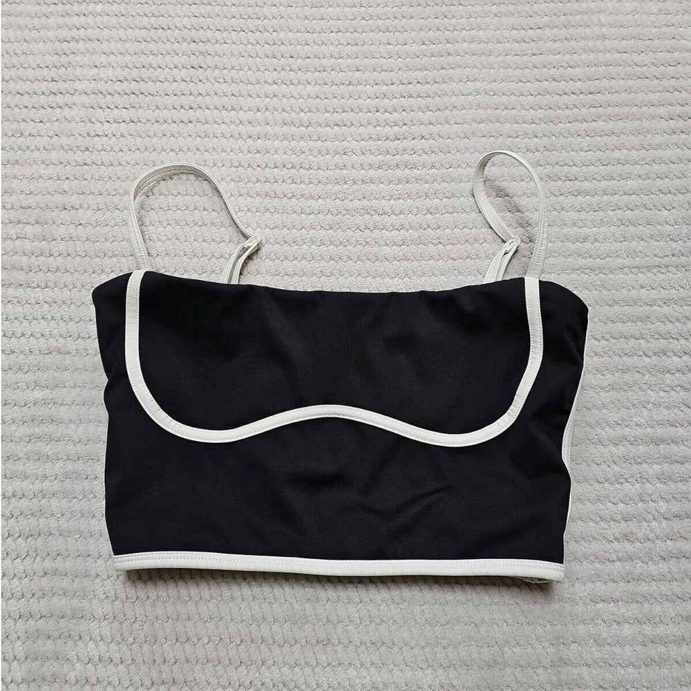 Move With You Sports Bra Womens XL Spaghetti Strap Square Neck
